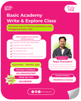 Basic Academy Write & Explore Class
